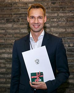 Congratulations to IST Austria alumnus Johannes Reiter