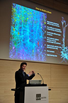 Prof. Henry Markram, Founder of the Brain Mind Institute at EPFL and Coordinator of the Human Brain Project. © IST Austria