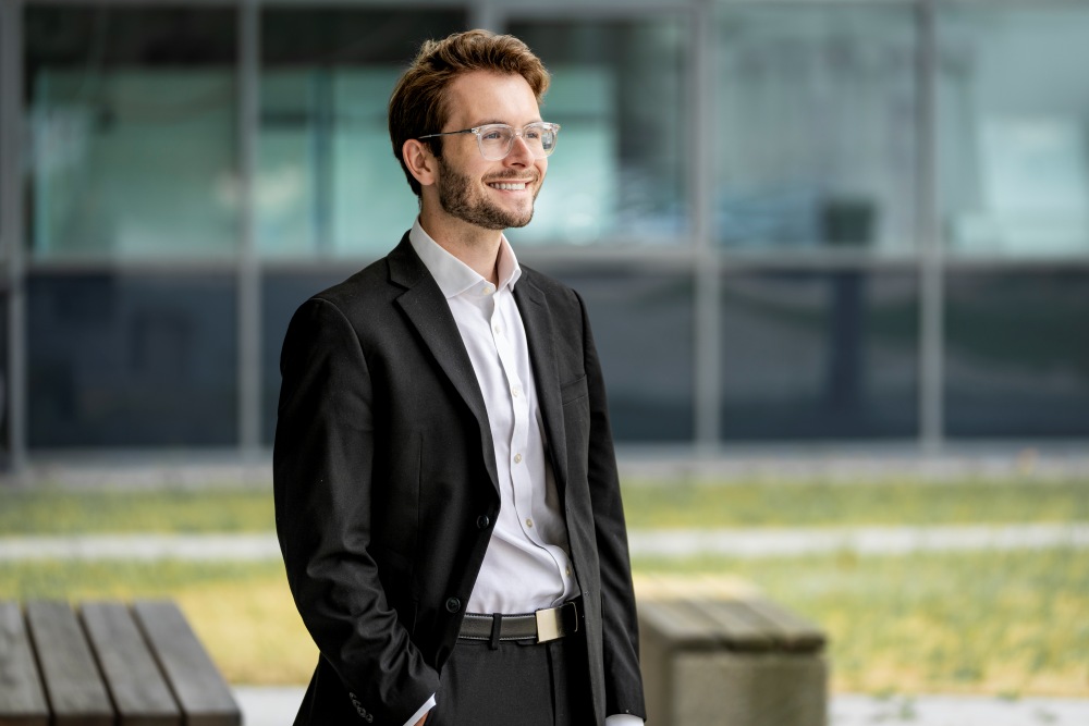 ISTA-Assistenzprofessor Charles  Roques-Carmes.