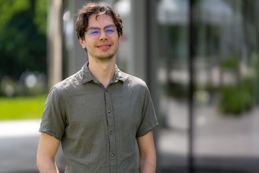 Postdoc Marco Pegoraro.