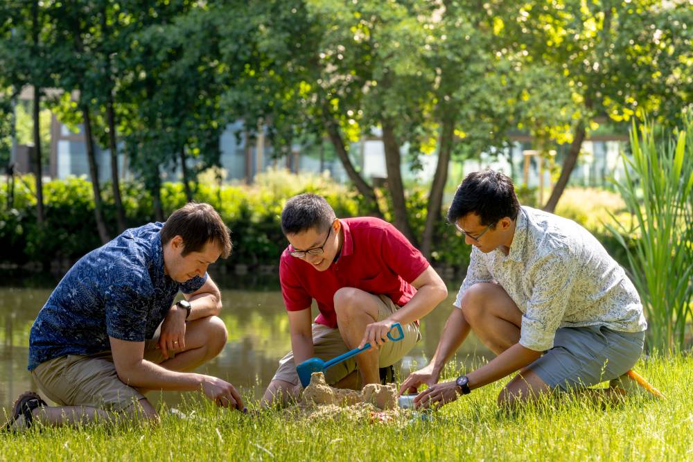 ISTA researchers are reimagining sand one grain at a time, showing how tiny changes in shape can make sand flow, pile up, resist pressure—or even withstand assaults like a fortified (sand)castle.